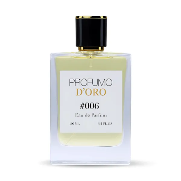 Profumo D’oro #006 100ml – moderner Herrenflakon, Hauptansicht des frischen Eau de Parfum